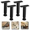 4PC Bed Frame Support Legs,Niture Adjustable Feet,Bed Adjustable Feet Feet Cabinet Feetniture for Bed Kitchen Table Chair Sofa 16-28CM