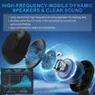 Rechargeable Hearing Aids for Seniors,Nearly Invisible,Intelligent Noise Reduction and Bluetooth for Mild to Moderate Hearing Los-Black