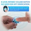 Rechargeable Hearing Aids for Seniors,Nearly Invisible,Intelligent Noise Reduction and Bluetooth for Mild to Moderate Hearing Los-Black