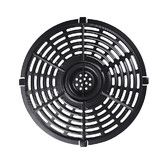 Air Fryer Replacement Parts, Round Grill Plate Crisper Plate for 3.7 QT Non Stick Coating Air Fryer Accessories Rack