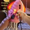 Electric Auto-Avoid Octopus Toy Dancing Squid Kids Toy LED Light Music Electric Octopus Type C Charging Christmas Gift COL Green