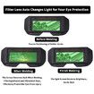 Professional Solar Energy Auto Darkening Welding Safety Dustproof Goggles Anti-Glare UV Weld Glasses With 10 Protective Lenses And Storage Case