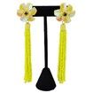 Handmade Pierce Earrings Creative Bohemian Chandelier Teardrop Bead Dangle Drop Earrings Gifts Gypsy Tassel Hoops