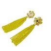 Handmade Pierce Earrings Creative Bohemian Chandelier Teardrop Bead Dangle Drop Earrings Gifts Gypsy Tassel Hoops