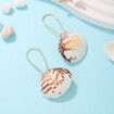 Blind Box 2Pairs Handmade Pierce Earrings Creative Bohemian Chandelier Teardrop Bead Dangle Drop Earrings Ethnic Gypsy Tassel Hoops