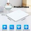 Starlink Mini Protective Cover Case, Starlink Mini Accessories Silicone Protective Case for Starlink Mini Dish, White