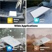 Starlink Mini Protective Cover Case, Starlink Mini Accessories Silicone Protective Case for Starlink Mini Dish, White