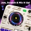 DJ Mixer Toys for Kids, Electronic Musical DJ Toys with Lights and Songs, Sound Effects with Microphone, Birthday Gifts for Boys Girls, White