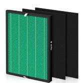 1 Pack 150 True HEPA Replacement Filter Set for Coway Airmega 150 Air Purifi er with 2 Activated Carbon Filters, Part Number AP-1019C-FP