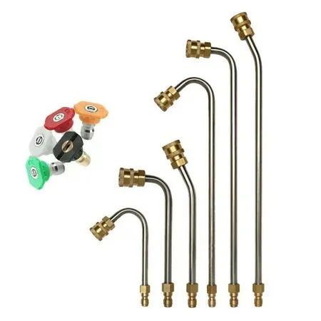 11Pack Pressure Washer Extension Wand Upgrade Power Washer Lance Accessories with Nozzle Tips