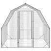 Chicken Run 2.5x2x2.25 m Galvanised Steel