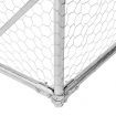 Chicken Run 2.5x2x2.25 m Galvanised Steel