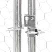 Chicken Run 2.5x2x2.25 m Galvanised Steel