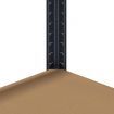 5-Layer Storage Shelves 4 pcs Anthracite Steel&Engineered Wood
