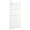 Retractable Safety Gate Pet Dog Cat Extra Tall with 3-Position Width Adjustment Fence Enclosure Guard Security Barrier Fencing for Stairs Doorway Kitchen