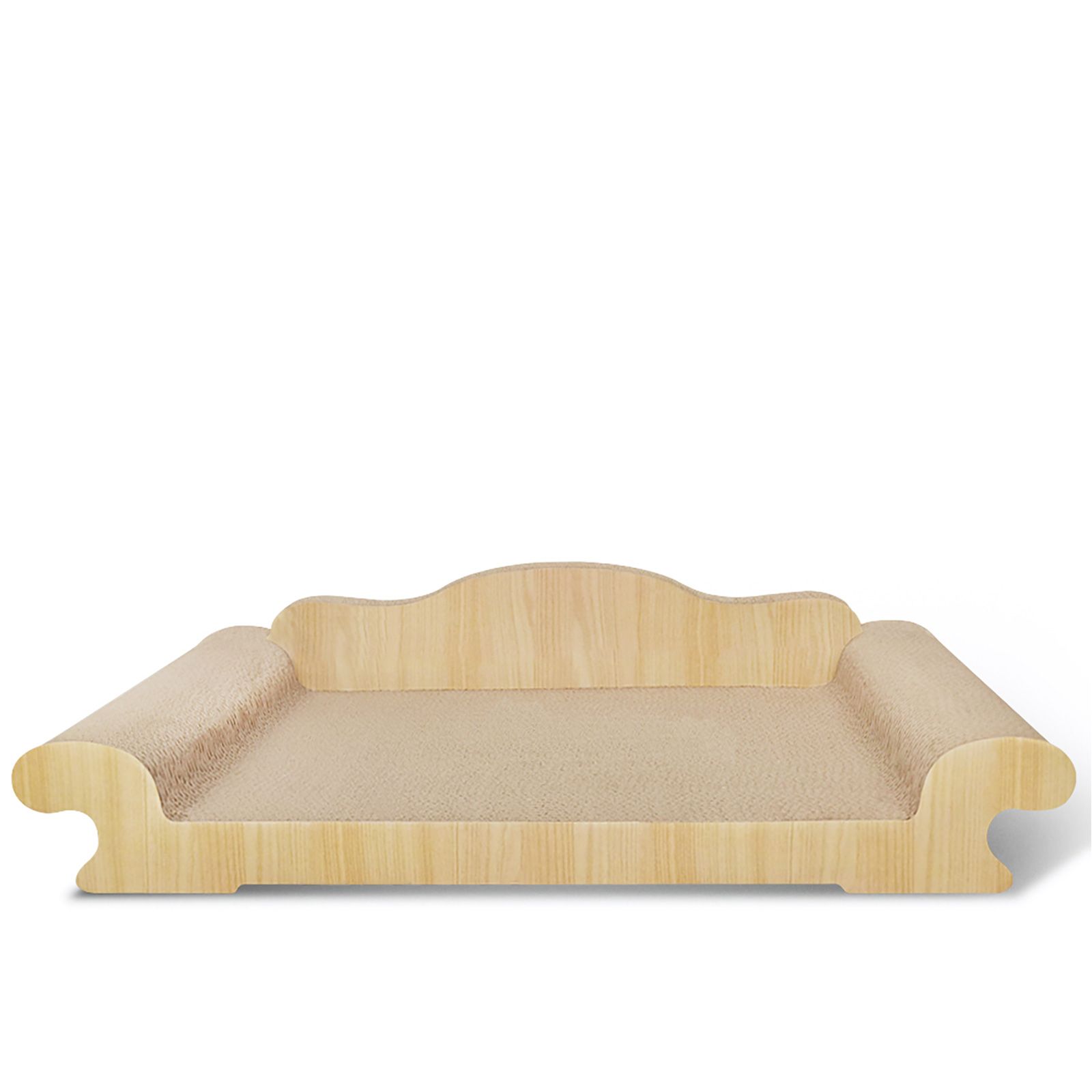 Cat Scratching Post Toy Bed Scratcher Corrugated Cardboard Pet Furniture Couch Sofa Shape  Pad Indoor Kitten Nest Play Lounge