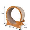 Cat Exercise Wheel Toy Running Exerciser Treadmill Scratching Furniture Scratcher Board Roller Indoor Kitten Play Gym Kitty Training Sports Equipment