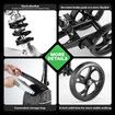 Knee Scooter Walker Steerable Mobility Walking Equipment Wheelchair Medical Crutch Broken Foot Ankle Leg Surgery Injury