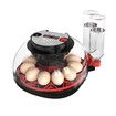 Digital Egg Incubator 12-24 Eggs Hatcher Breeder Automatic Hatching Machine Chicken Duck Bird Pigeon Quail Poultry Auto Turner Water Adding Candler