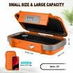 Portable Safe Lock Box with Combination Lock