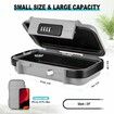 Portable Safe Lock Box with Combination Lock