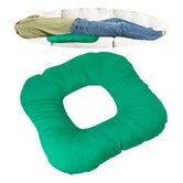 Bed Sore Cushion Donut Pillow, Soft Butt Hemorrhoid Pillow for Sitting Tailbone Postpartum Doughnut Pillow Pad for Butt Positioning, 12x12 Inch