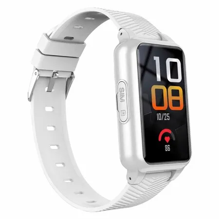 GPS Phone Watch for Seniors,Elderly Smart Watch with Fall Detection 4G Voice Call SOS Emergency Call Monitoring,White