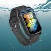 Elderly Smart Watch With Fall Detection,SOS Positioning Bracelet GPS Tracker,Alert Devices SPersonal Alarm With Emergency Assist Button,Black