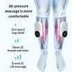 1 Pack Leg Massager for Pressure Relief, Calf Air Compression Massager with 3 Intensities and 3 Modes, Easy to Use, Muscle Relaxation, Grey