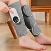 1 Pack Leg Massager for Pressure Relief, Calf Air Compression Massager with 3 Intensities and 3 Modes, Easy to Use, Muscle Relaxation, Grey