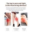 1 Pack Leg Massager for Pressure Relief, Calf Air Compression Massager with 3 Intensities and 3 Modes, Easy to Use, Muscle Relaxation, Grey