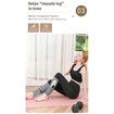 1 Pack Leg Massager for Pressure Relief, Calf Air Compression Massager with 3 Intensities and 3 Modes, Easy to Use, Muscle Relaxation, Grey