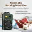 Anti Barking Control Device for Dogs, Rechargeable Ultrasonic Dog Barking Deterrent Devices Up to 50 Ft Range with 3 Modes,Green