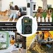 Anti Barking Control Device for Dogs, Rechargeable Ultrasonic Dog Barking Deterrent Devices Up to 50 Ft Range with 3 Modes,Green