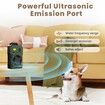 Anti Barking Control Device for Dogs, Rechargeable Ultrasonic Dog Barking Deterrent Devices Up to 50 Ft Range with 3 Modes,Green