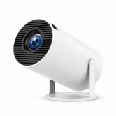Mini Portable WiFi Projector With 1080P Support, 180 Degree Adjustable Stand, Bluetooth, Screen Mirroring and Remote Control