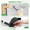 Retractable Clothesline 5 Line Clothes Dryer Airer Rack Wall Outdoor Wet Dry Laundry Garment Pull Out Air Washing Drying Cord 50m Galvanised Steel