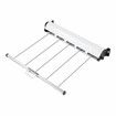 Retractable Clothesline 5 Line Clothes Dryer Airer Rack Wall Outdoor Wet Dry Laundry Garment Pull Out Air Washing Drying Cord 50m Galvanised Steel