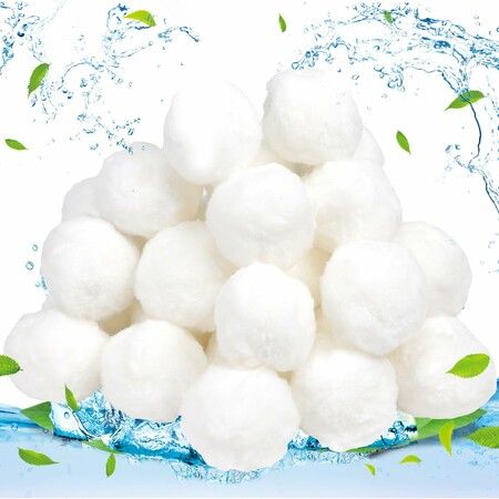 700g Pool Filter Balls Swimming Pool  for Sand Filter Pump Reusable  Replace Pool Filter  Bath Ball Filter Aquarium Tank Media