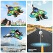 Foam Remote Control Airplanes RC Planes,RC Airplane Fighter Jet with Light,360 Degree Flip Fighter Jet Toy,Stunt Roll,Airplane Toy Gifts for Age3+