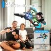 Foam Remote Control Airplanes RC Planes,RC Airplane Fighter Jet with Light,360 Degree Flip Fighter Jet Toy,Stunt Roll,Airplane Toy Gifts for Age3+