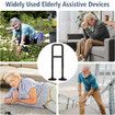 Standing Assist Devices, Adjustable Height Stand Assist Aid for Elderly, Portable Mobile Daily Living Support Tool for Indoor, Outdoor