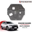 1.2mm Steel Silver Bash Plate Front Sump Guard for Mitsubishi Outlander 2013-2023