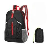 Foldable Hiking Backpack,Packable Ultra Lightweight Hiking Backpack,For Men Women Travel Camping Outdoor Backpack Color Black