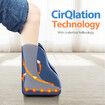 Full Body Massage Cushion Shiatsu Back Neck Massaging Chair Seat Pad Kneading Rolling Vibration Heating Relax with Foot Massager Remote Pillow Homasa