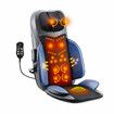 Full Body Massage Cushion Shiatsu Back Neck Massaging Chair Seat Pad Kneading Rolling Vibration Heating Relax with Foot Massager Remote Pillow Homasa