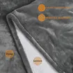Electric Blanket Heated Wearable Shawl Heating Hoodie Throw Poncho with 3 Heating Levels 3 Heating Time Settings Heated Blanket For Office Family