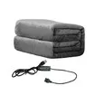 Electric Blanket Heated Wearable Shawl Heating Hoodie Throw Poncho with 3 Heating Levels 3 Heating Time Settings Heated Blanket For Office Family