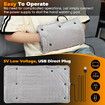 USB Heating Pad Hand Warmer 2-in-1,Constant Temperature Waterless,Soft Electric Hand Warmer Pad for Body Leg,Stomach,Back,Shoulder