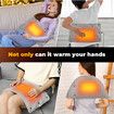 USB Heating Pad Hand Warmer 2-in-1,Constant Temperature Waterless,Soft Electric Hand Warmer Pad for Body Leg,Stomach,Back,Shoulder